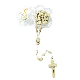 Olive wood Rosary with zip