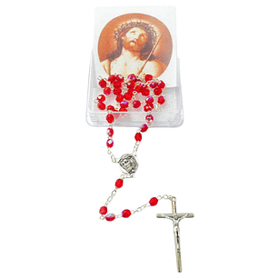 Chapelet de cristal couronne d'épines