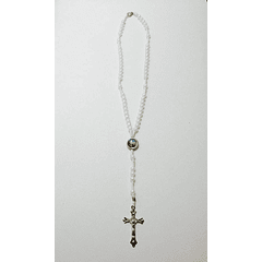 Rosario in corda bianca