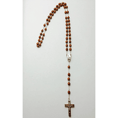 Rosary of Fatima in wood