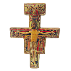 Imán de cruz de San Damián