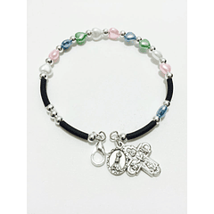 Bracelet with hearts several colors