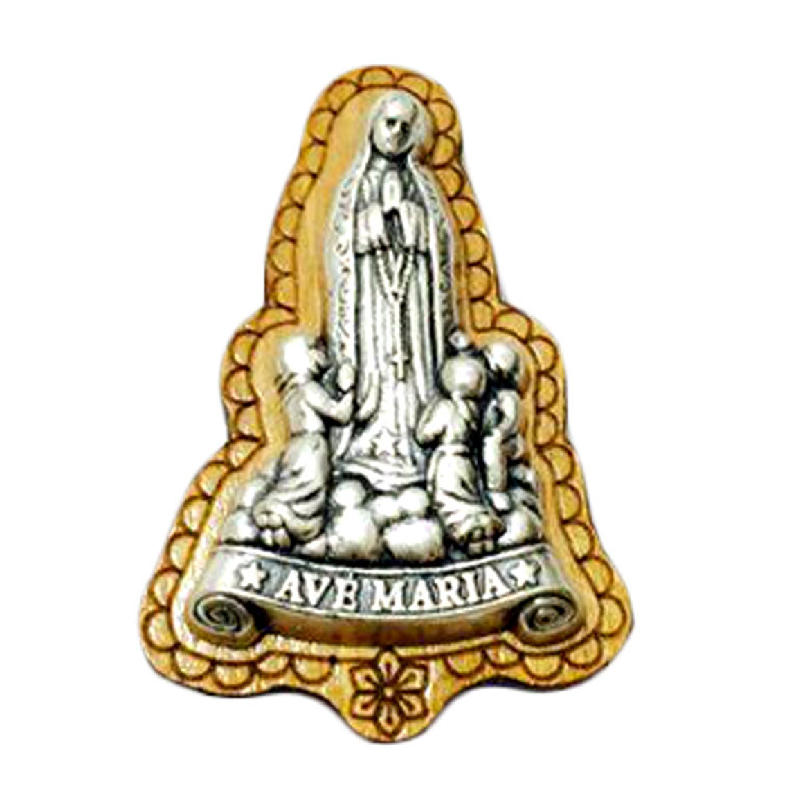 Magnete in legno con apparizioni 1