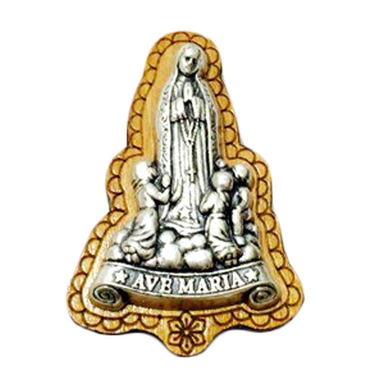 Magnete in legno con apparizioni 1