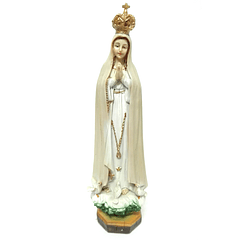 Estatua de Nuestra Señora del Rosario en marfil