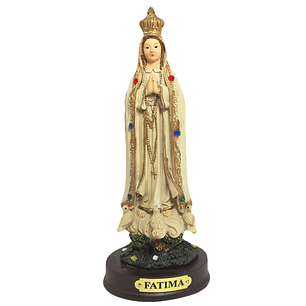 Imagen de Nuestra Señora con cristales