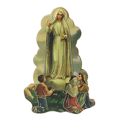 Placa de aparición de Nuestra Señora de Fátima