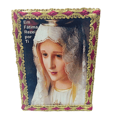 Targa con immagine della Madonna