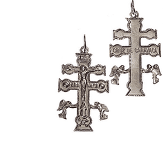 Medalha cruz de caravaca