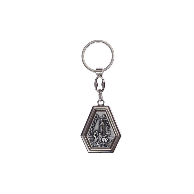 Fatima apparition keychain 1
