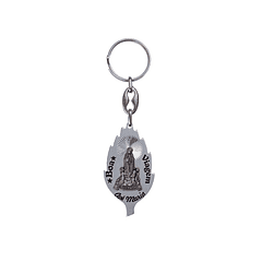 Keychain with candle flame with apparition