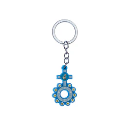Blue Tenth Keychain