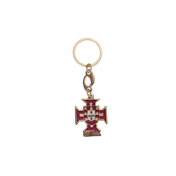 Portugal Cross Keychain 