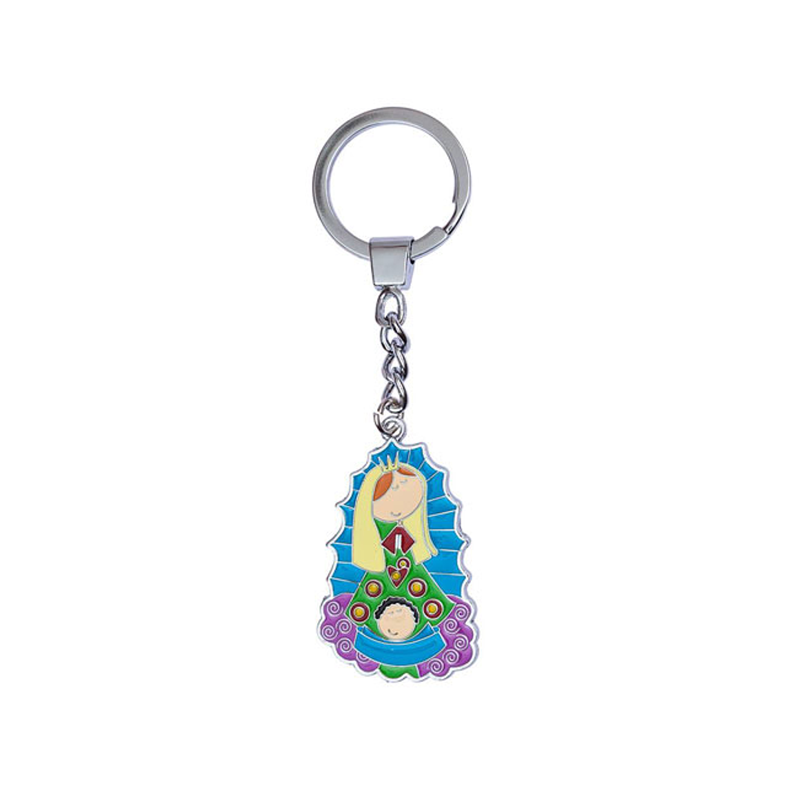 Llavero colorido Niño Jesús 1