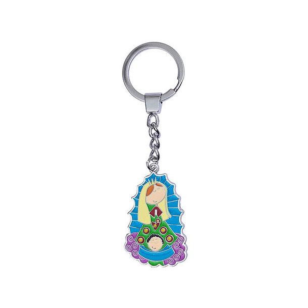 Chaveiro colorido menino de Jesus 