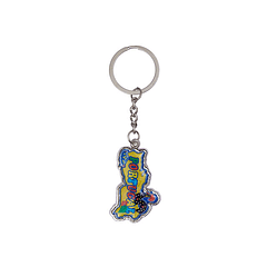 Keyring map of Portugal