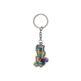 Keyring map of Portugal