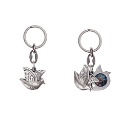 Dove Keychain