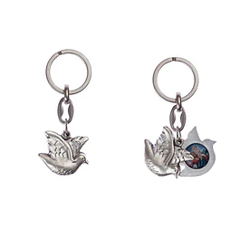 Dove Keychain