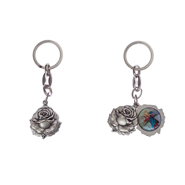Rose Keychain