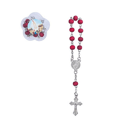 Decade rosary with roses odor