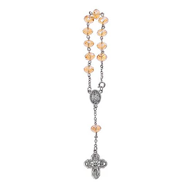 Crystal decade rosary