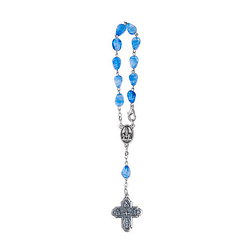 Crystal decade rosary