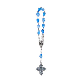 Crystal decade rosary