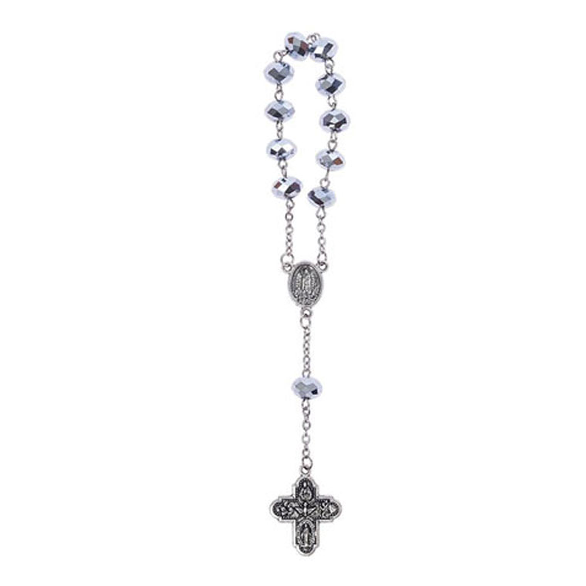 Crystal decade rosary 1