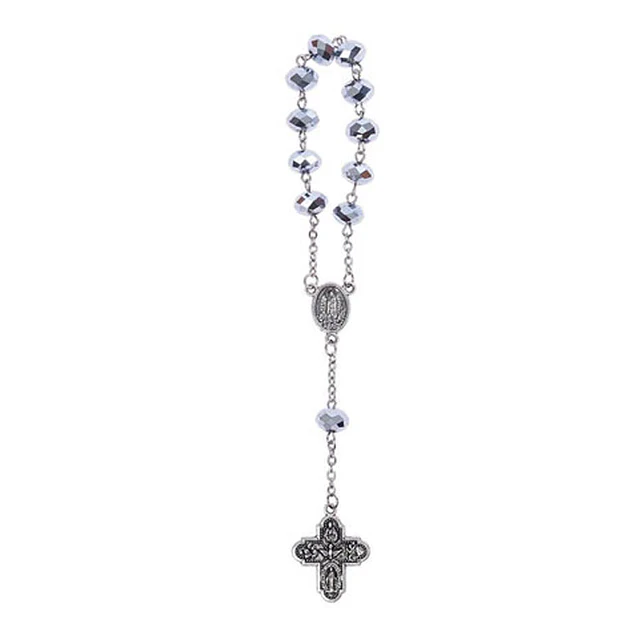 Crystal decade rosary