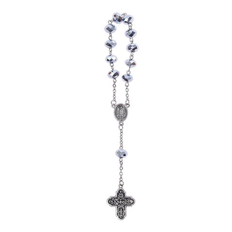 Crystal decade rosary 1