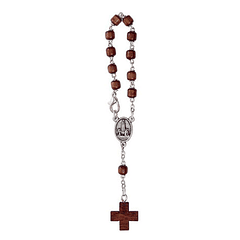 Wood decade rosary