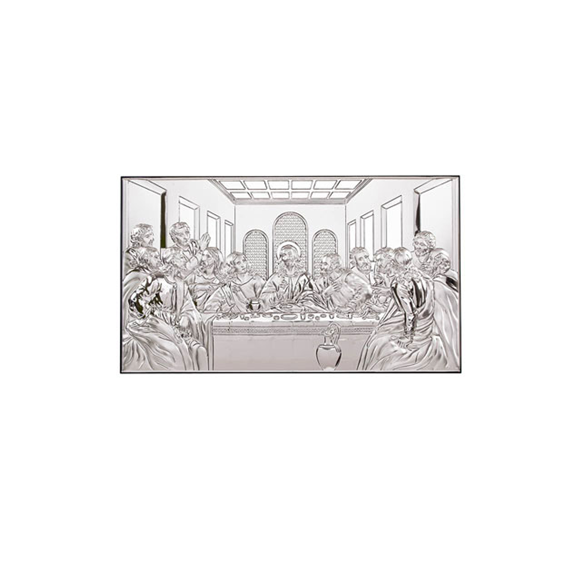 Sterling silver plaque of Last Supper 1