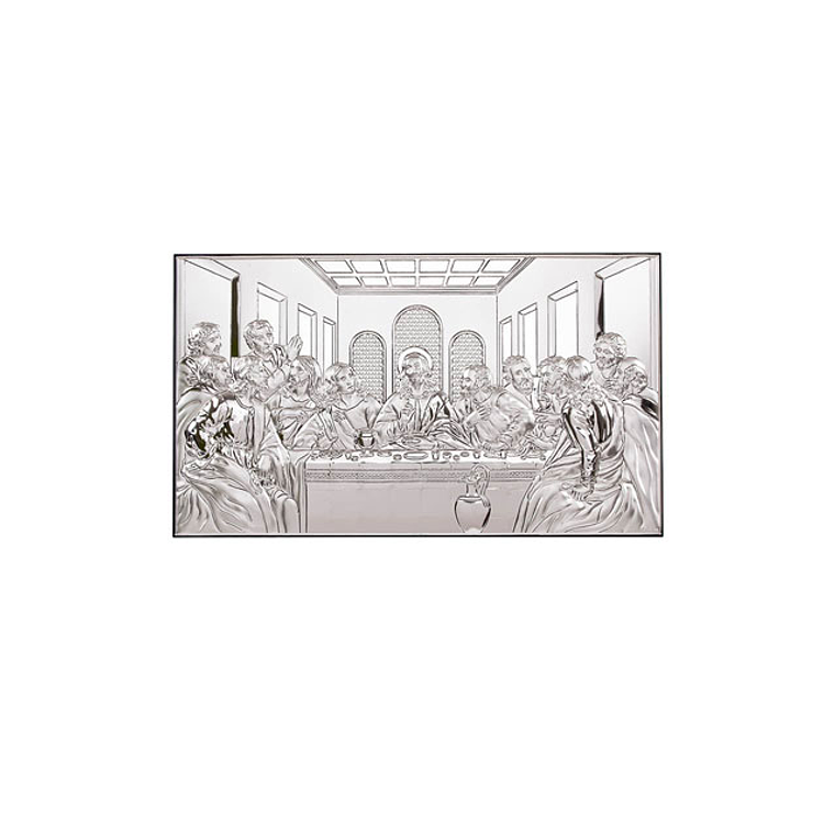 Sterling silver plaque of Last Supper 1