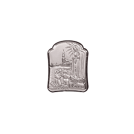 Placa Aparição de Fátima bilaminado