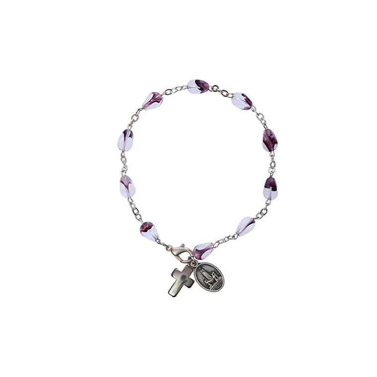 Transparent crystals bracelet 1