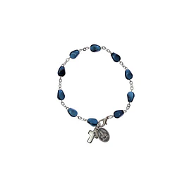 Bracelet with blue stones
