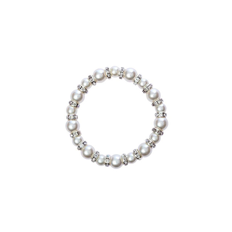 Pulsera con piedras y plateado 1