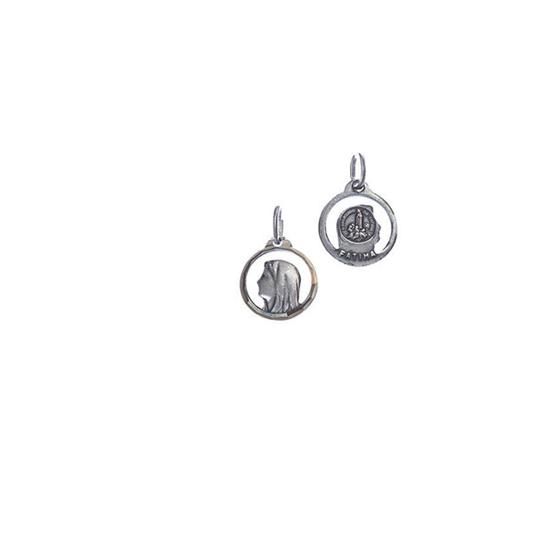 Medaglia Volto Vergine con sarcadura 1