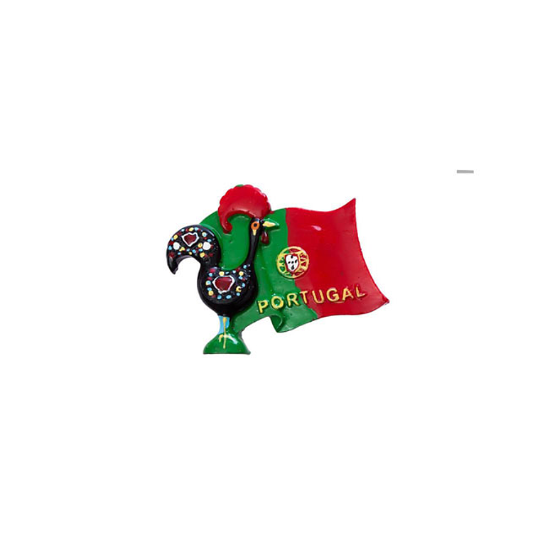 Flag of Portugal and Barcelos Rooster 1