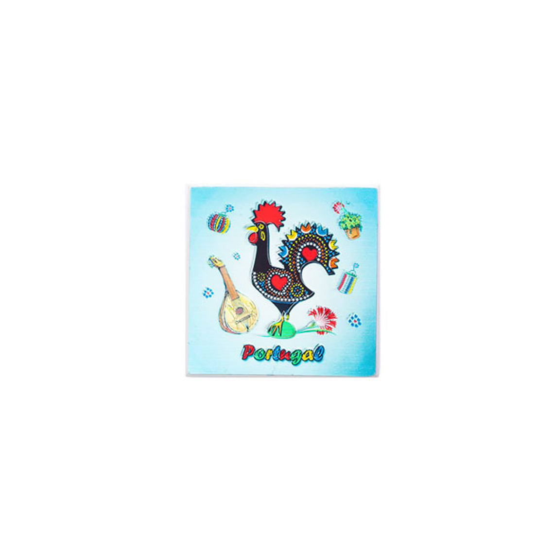 Portuguese Barcelos rooster Magnet 1