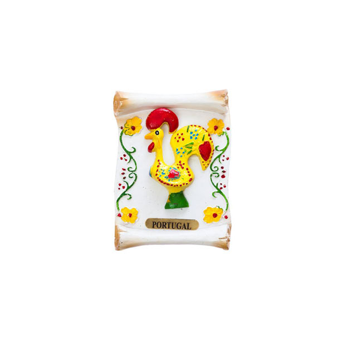 Aimant Polyrésine Coq de Barcelos 1