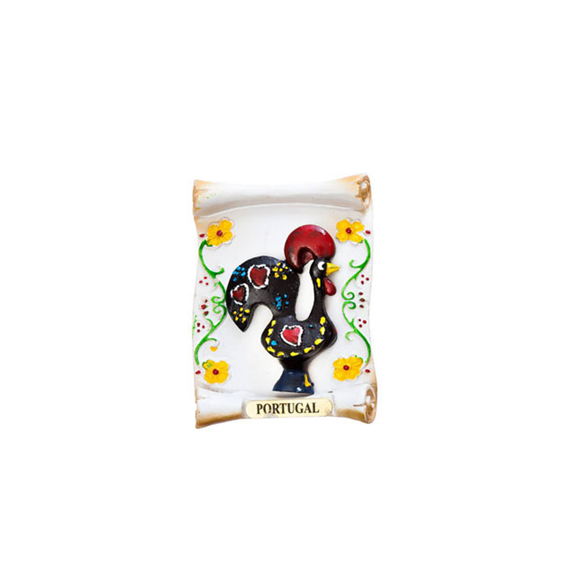 Imán Poliresina Gallo de Barcelos 1