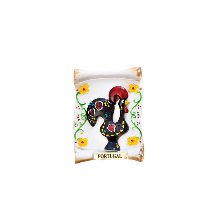 Imán Poliresina Gallo de Barcelos 1