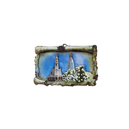 Three Dimensional Fatima Procession Magnet 