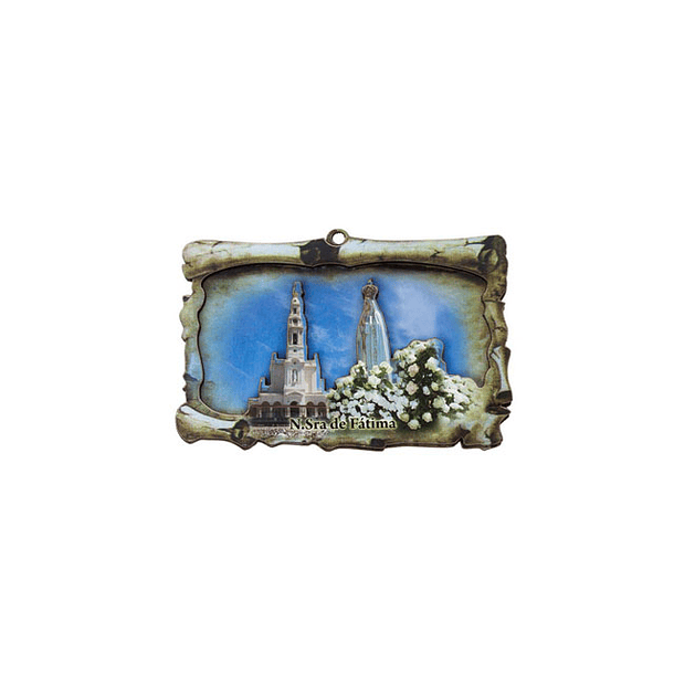 Three Dimensional Fatima Procession Magnet  