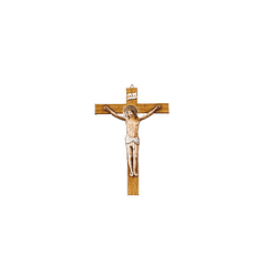 Crucifix suspendu coloré