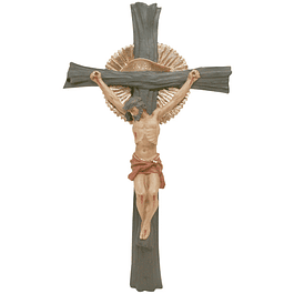 Crucifixo com dourado