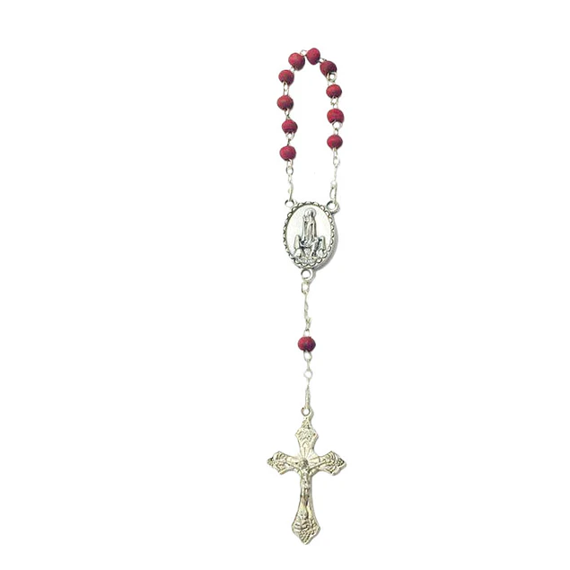 Decade rosary with scent of roses
