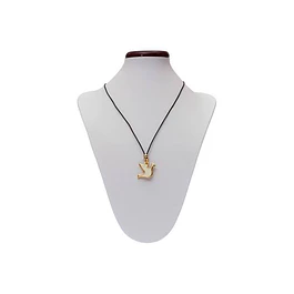 Catholic necklace with Dove of Peace